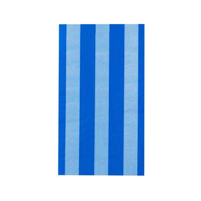 Dark & Light Blue Stripe Plates