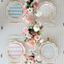 Pastel Floral Small Plates