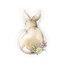 Easter Whimsy Bunny Plate