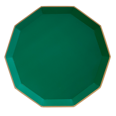 Esmerald Green Large Plates