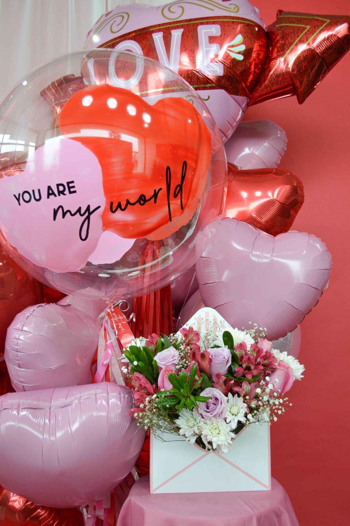 Flowers in a letter