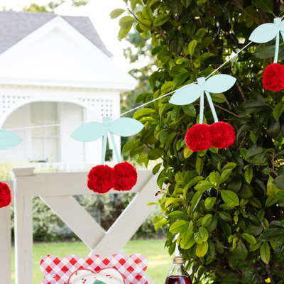 Felt Cherries Banner