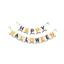 Felt Happy Halloween Banner