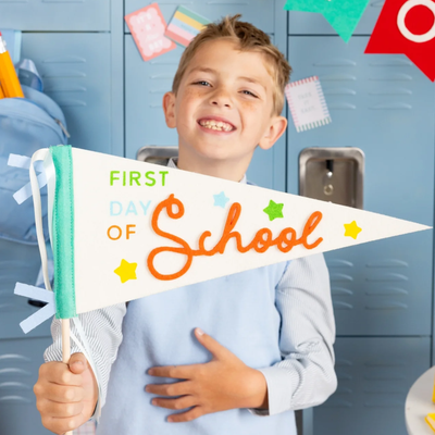 First Day Felt Pennant