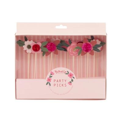 Floral Party Picks