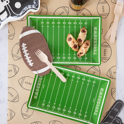 Football Shaped Napkins