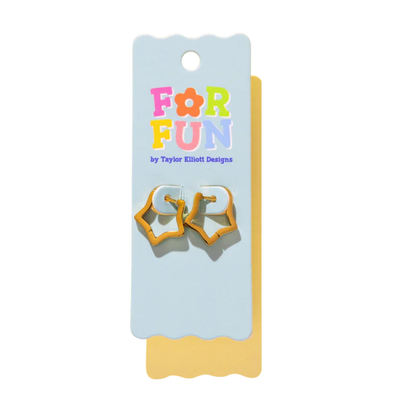 Heidi Star Huggie Earrings