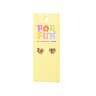 Phoebe Heart Studs