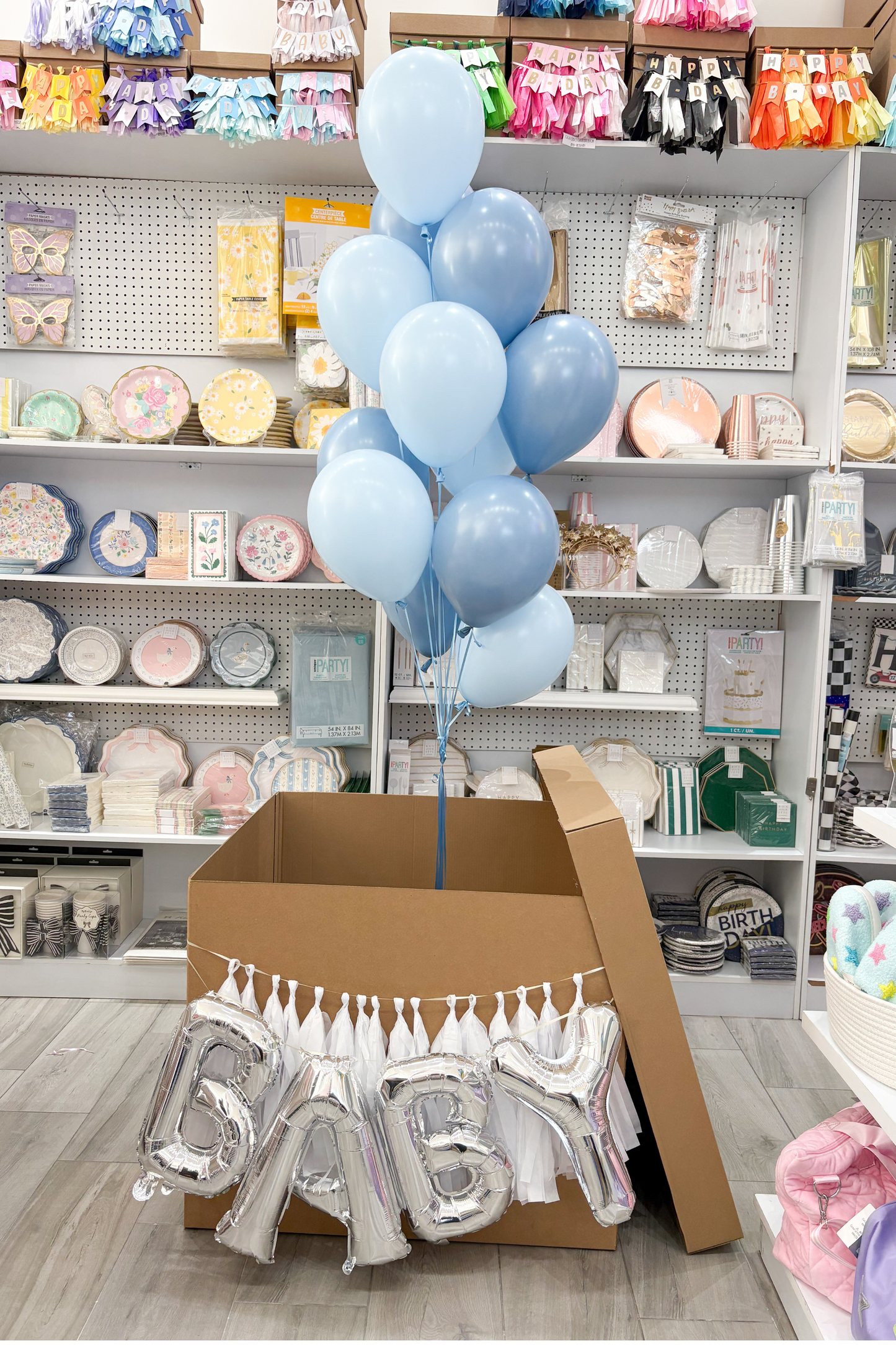 GENDER REVEAL BOX BABY