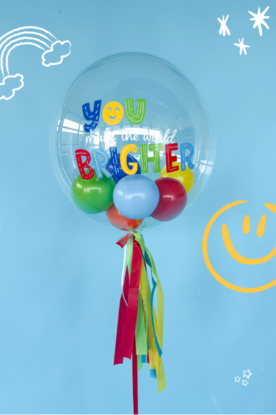 GLOBO BURBUJA 18" CHILDREN'S DAY BOY