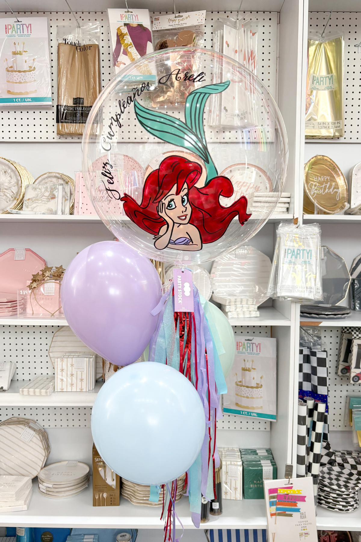 GLOBO BURBUJA ARIEL