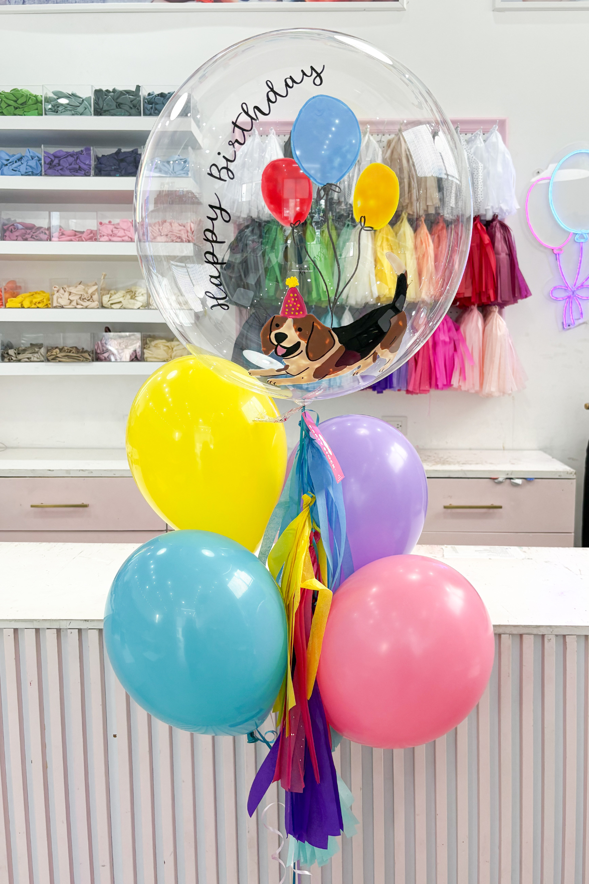 GLOBO BURBUJA DE PERRITO
