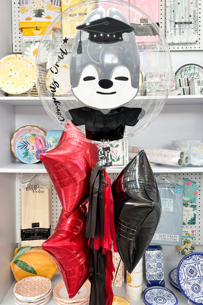 GLOBO BURBUJA GRADUACION WOLFCHAN SKZ