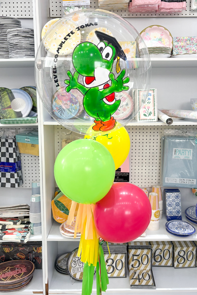 GLOBO BURBUJA GRADUACION YOSHI