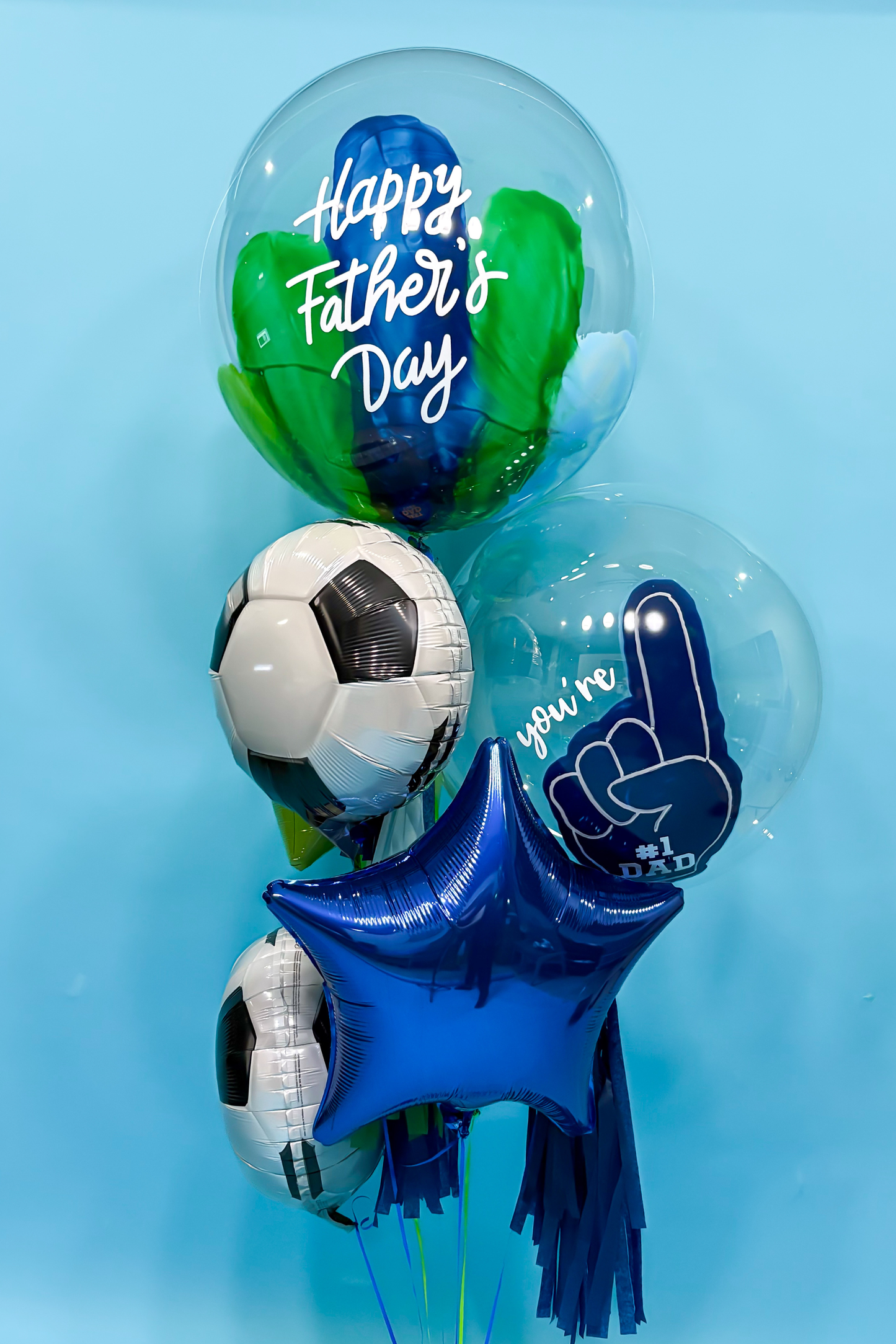 GLOBO BURBUJA HAPPY FATHER'S DAY BUNDLE