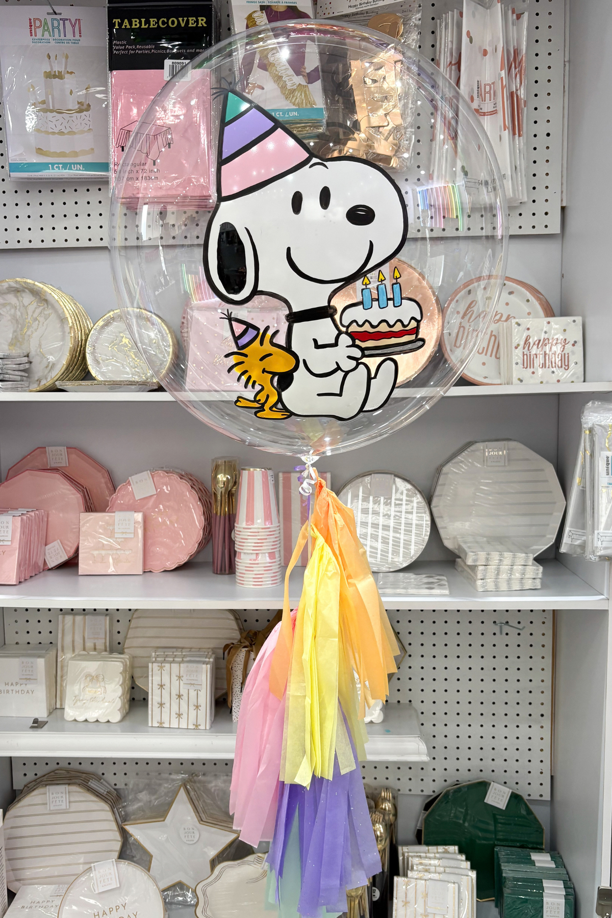 GLOBO BURBUJA SNOOPY