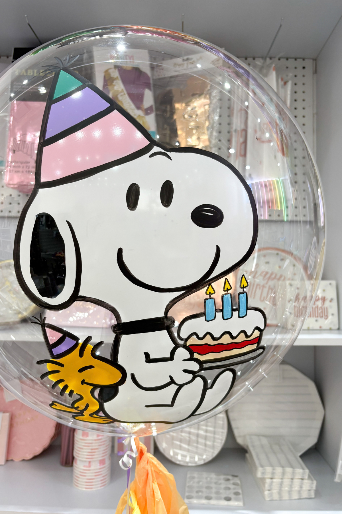GLOBO BURBUJA SNOOPY