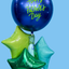 GLOBO ESFERA HAPPY FATHER'S DAY + ESTRELLAS