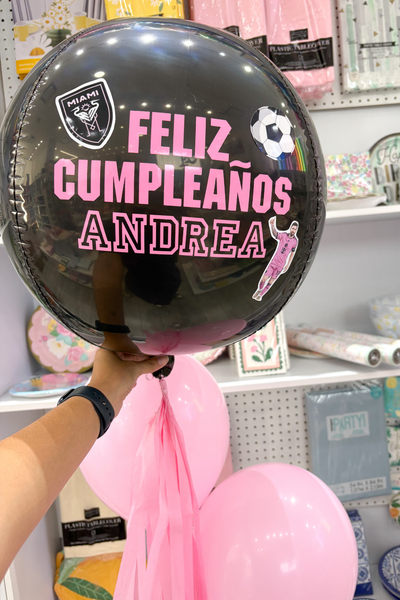 GLOBO ESFERA MIAMI MESSI
