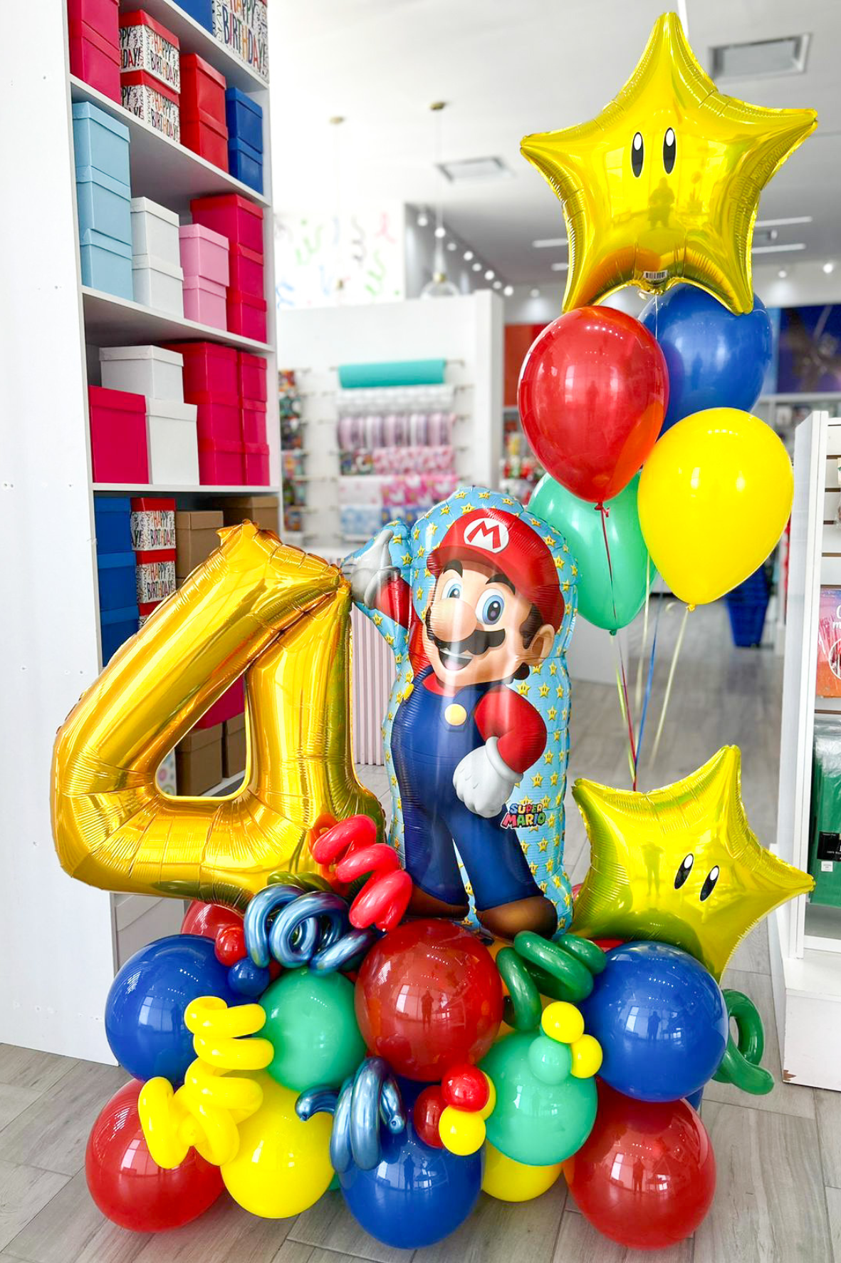 Bouquet de piso Mario Bros