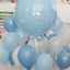 Ramillete de Globos en Celestes
