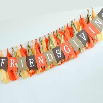 Banner "Friendsgiving"