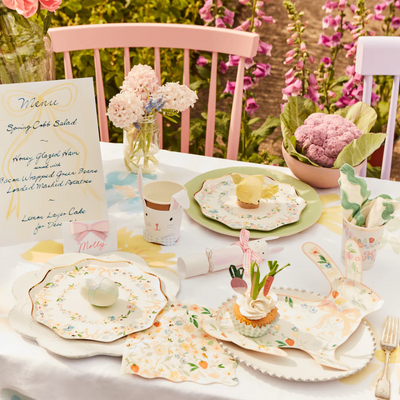 Elegant Flowers Dinner Plates