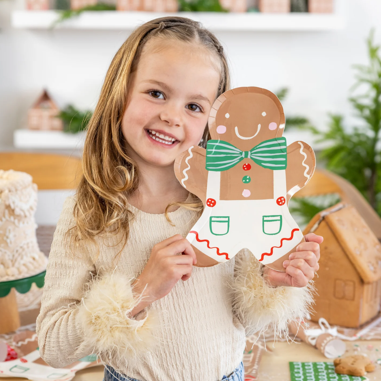 Gingerbread Man Plate