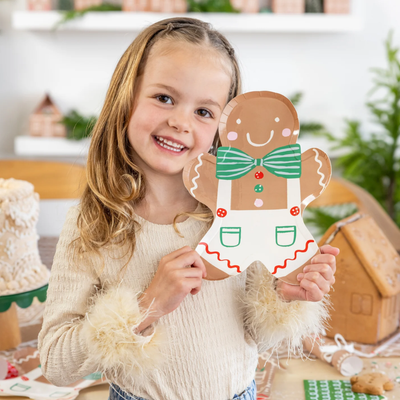 Gingerbread Man Plate