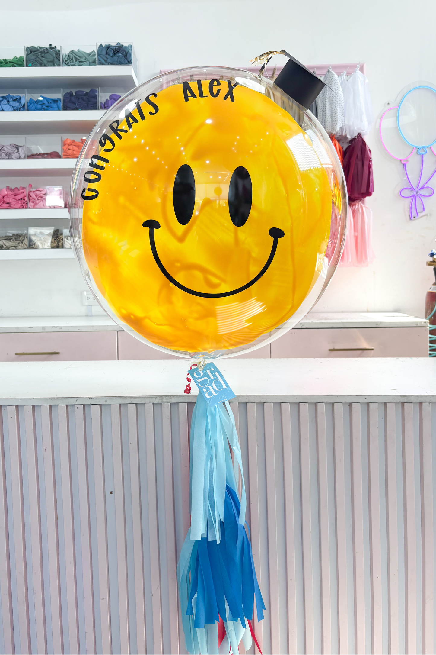 Globo Burbuja Grad Simily Face Boy