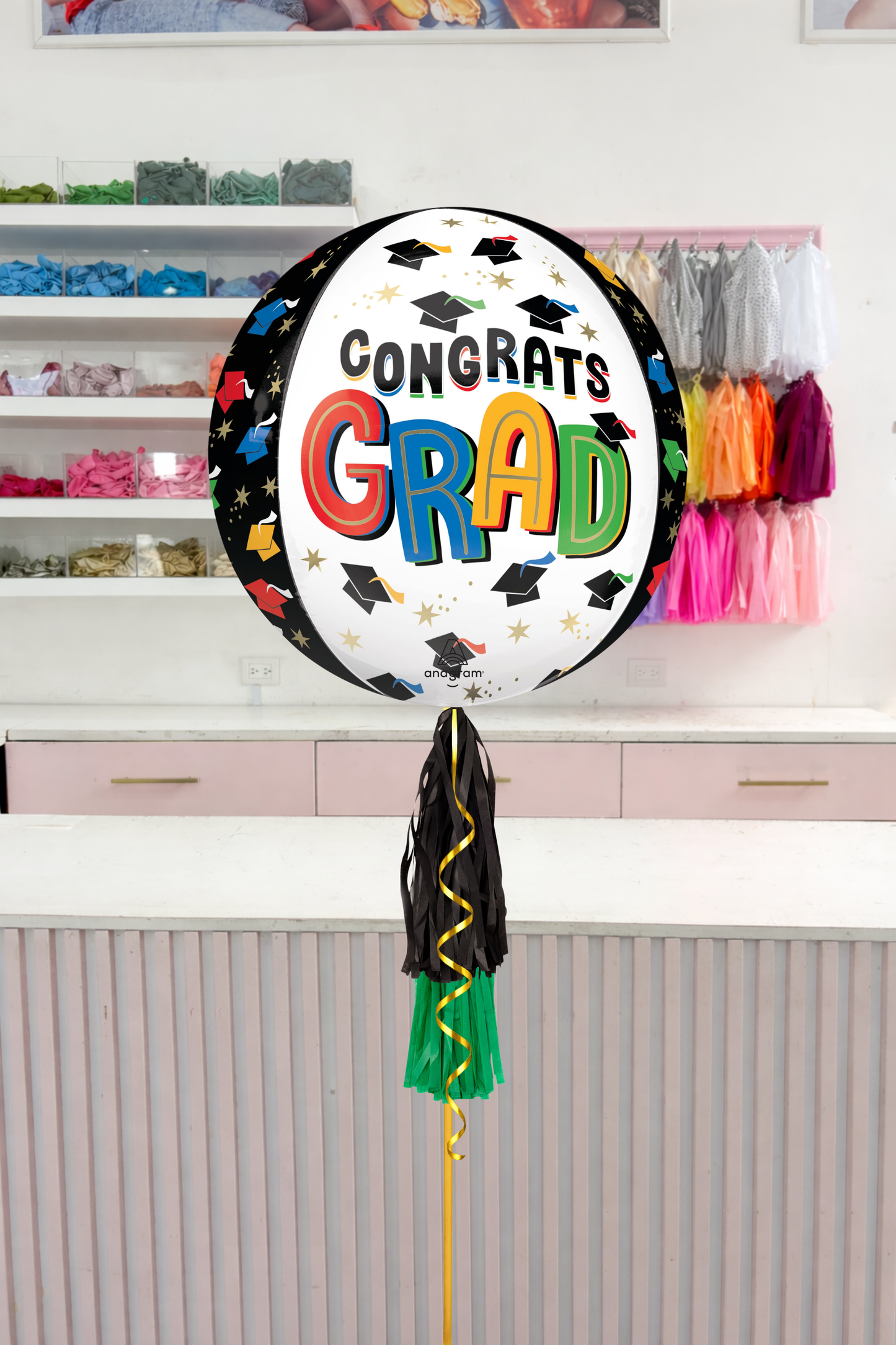 Globo Esfera Congrats Grad Multicolor