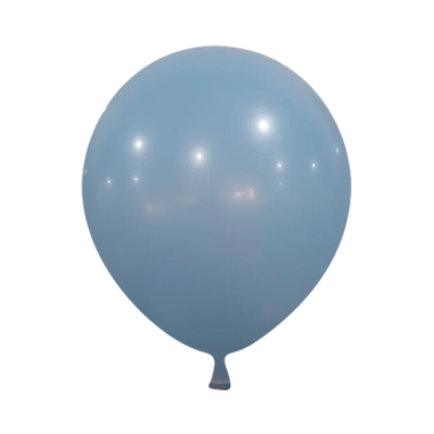 Globo Látex Azul Bebé