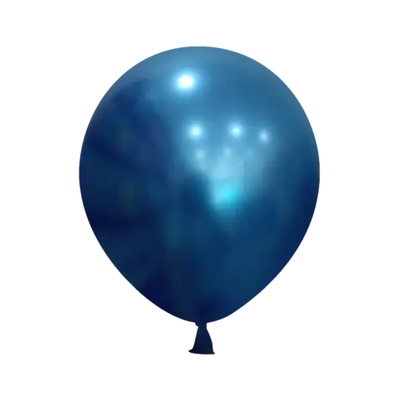Globo Látex Azul Chrome