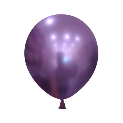Globo Látex Morado Chrome