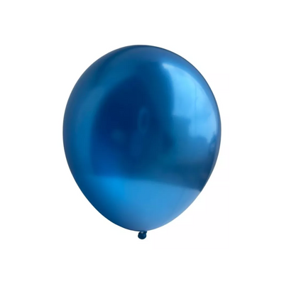 Globo 12" Azul Chrome 50p