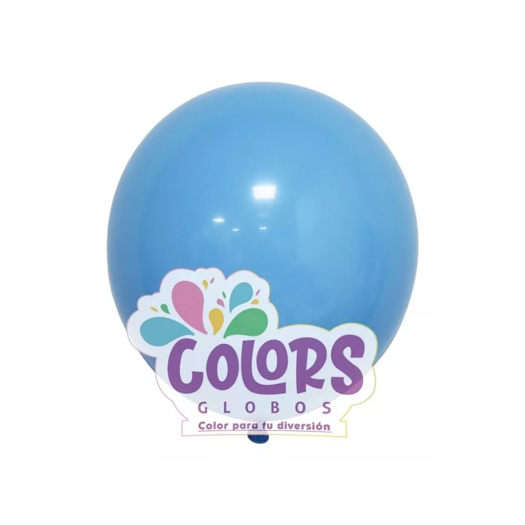 Globo 12" Celeste 100p