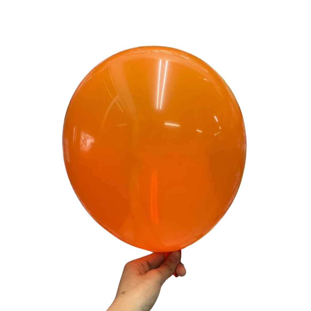 Globo 12" Naranja 100p