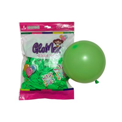 Globo Látex 5" Verde