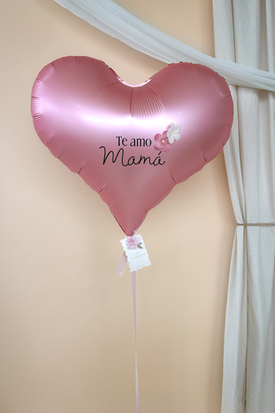 Globo de Corazón Te amo Mamá