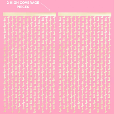 Gold Boot Curtain