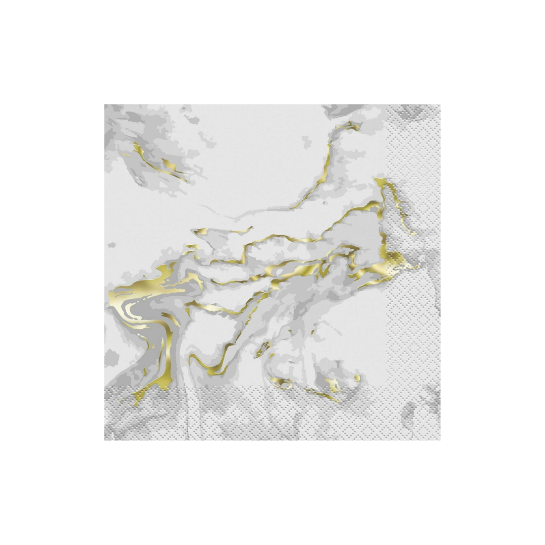 Gold Marble Napkins