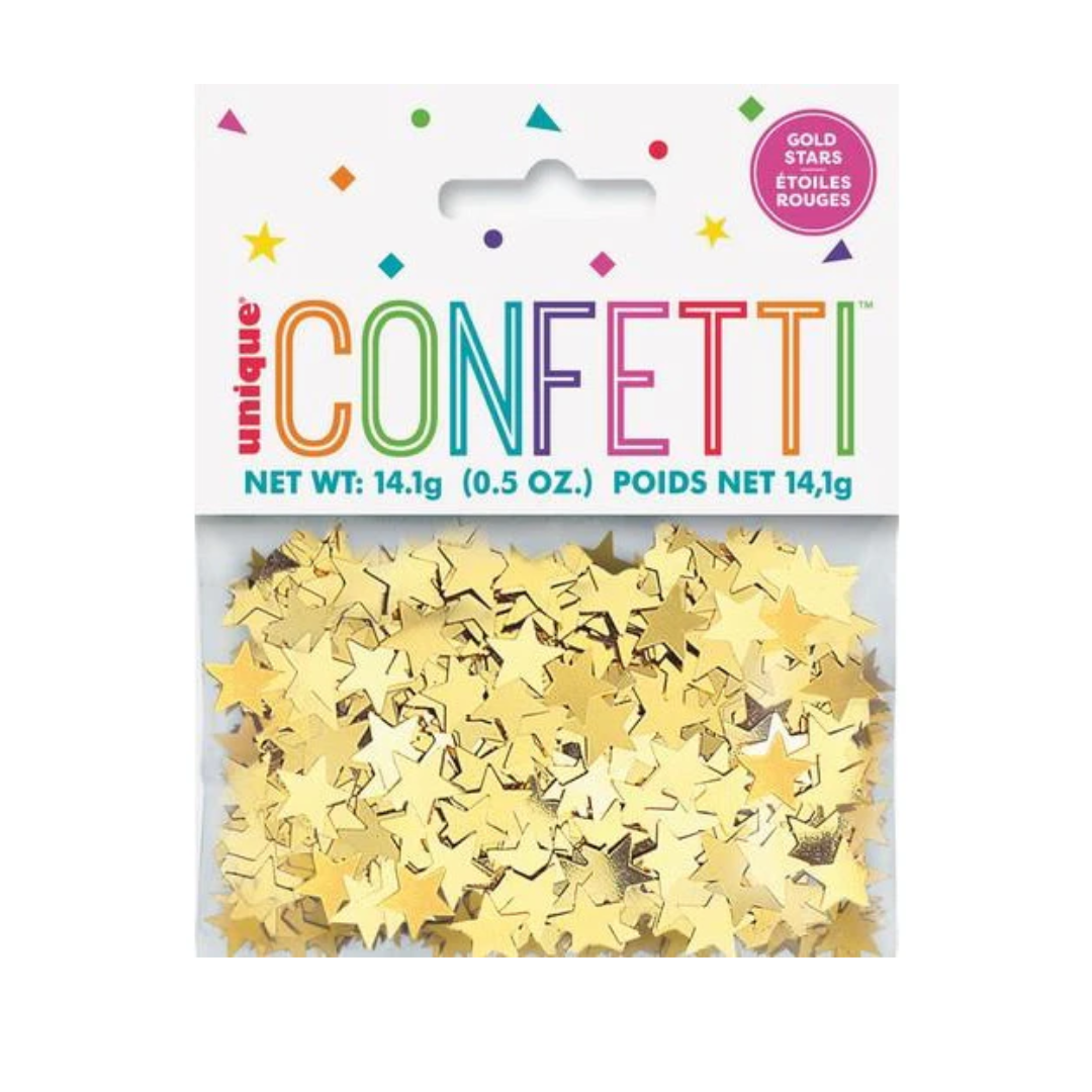 Gold Stars Confetti