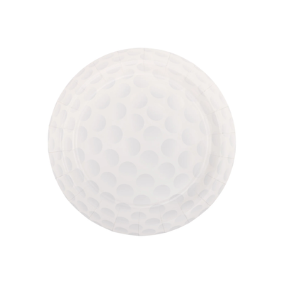 Golf Ball Paper Plate