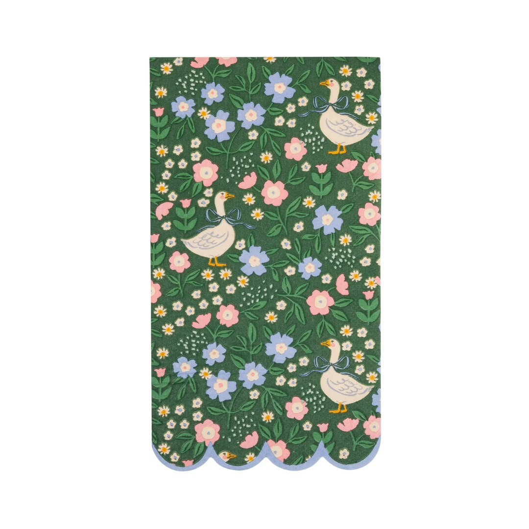Goose Pattern Dinner Napkin