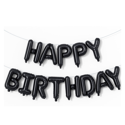 Happy Birthday 16" Negro