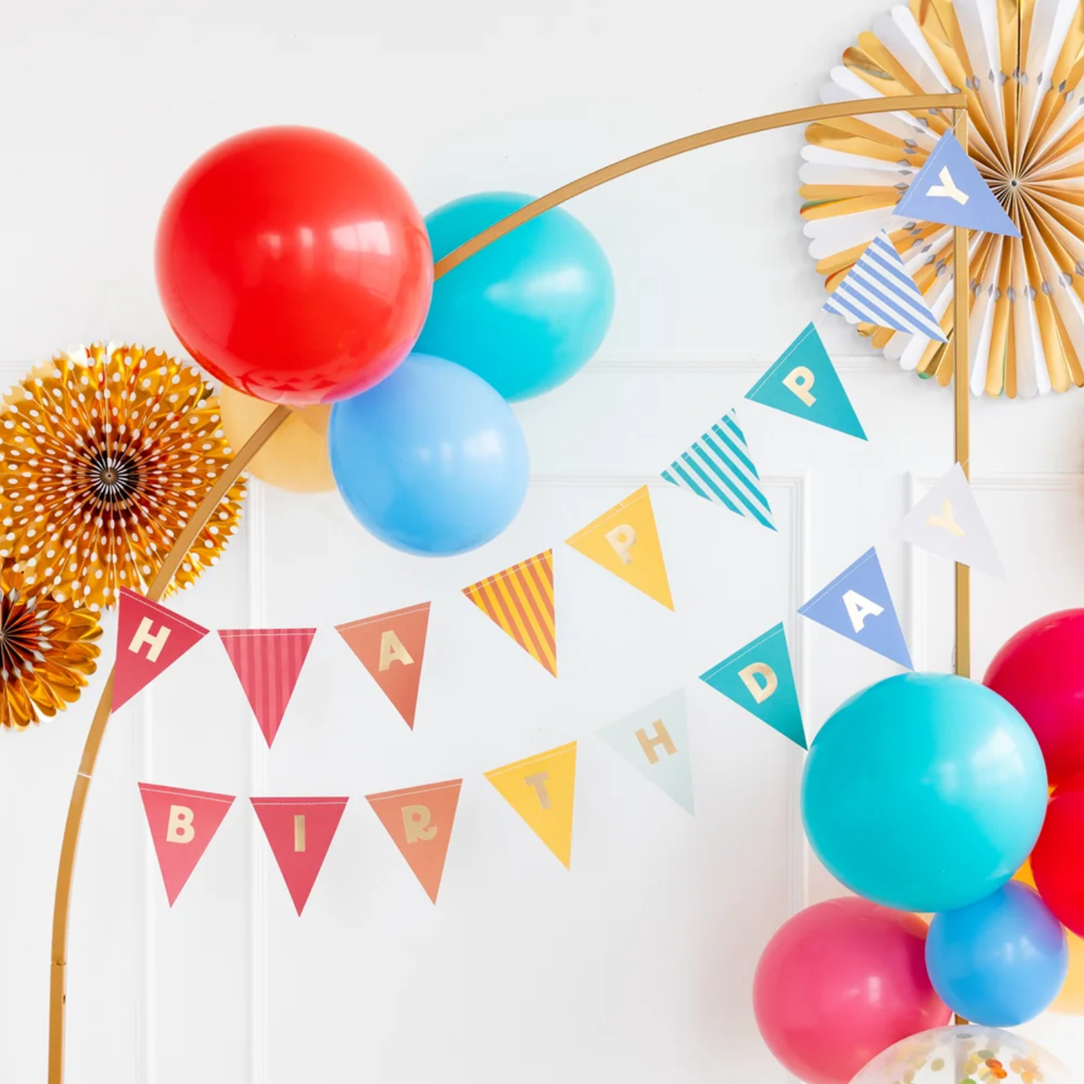 Happy Birthday Banner Set