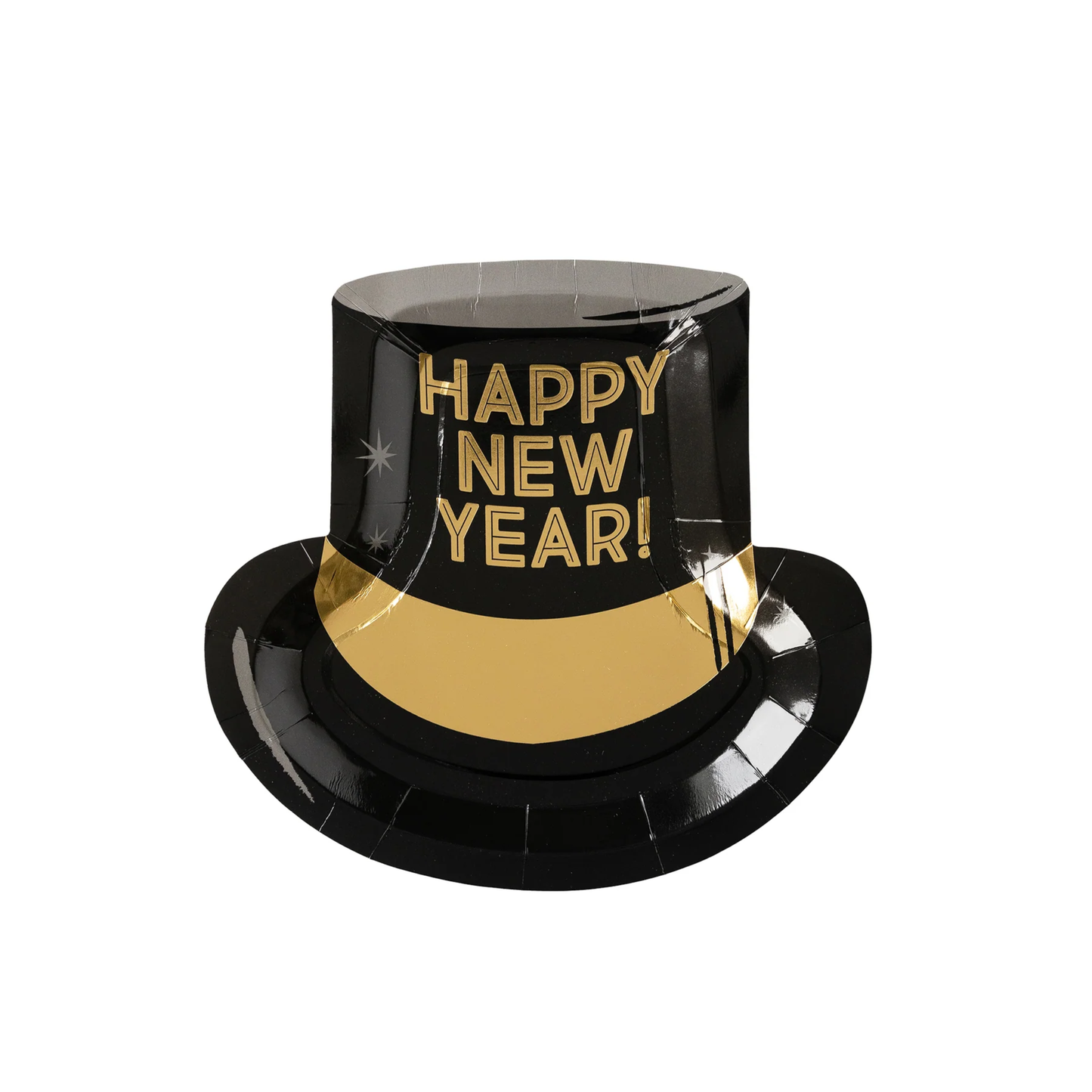 Happy New Year Hat Plate
