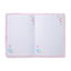 Heart Tie Dye Lock and Key Furry Journal