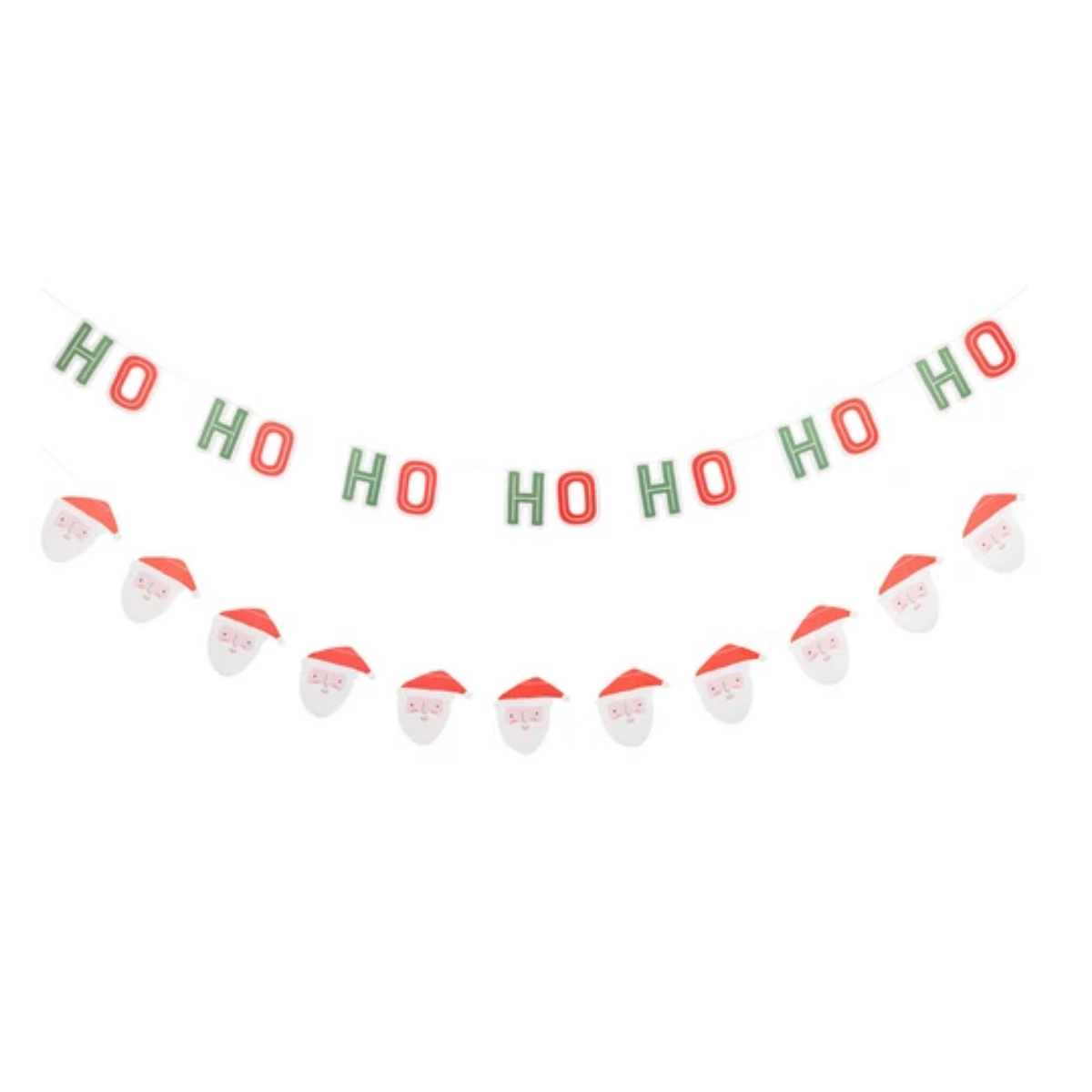 Ho Ho Santa Banner Set