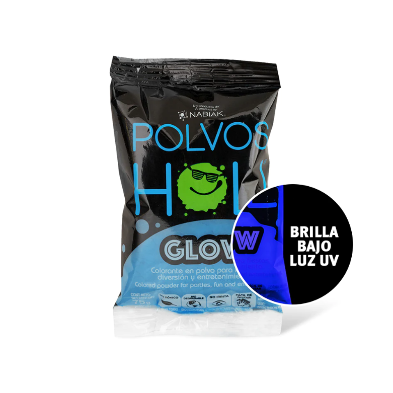 Holi Glow Azul Fluorescente